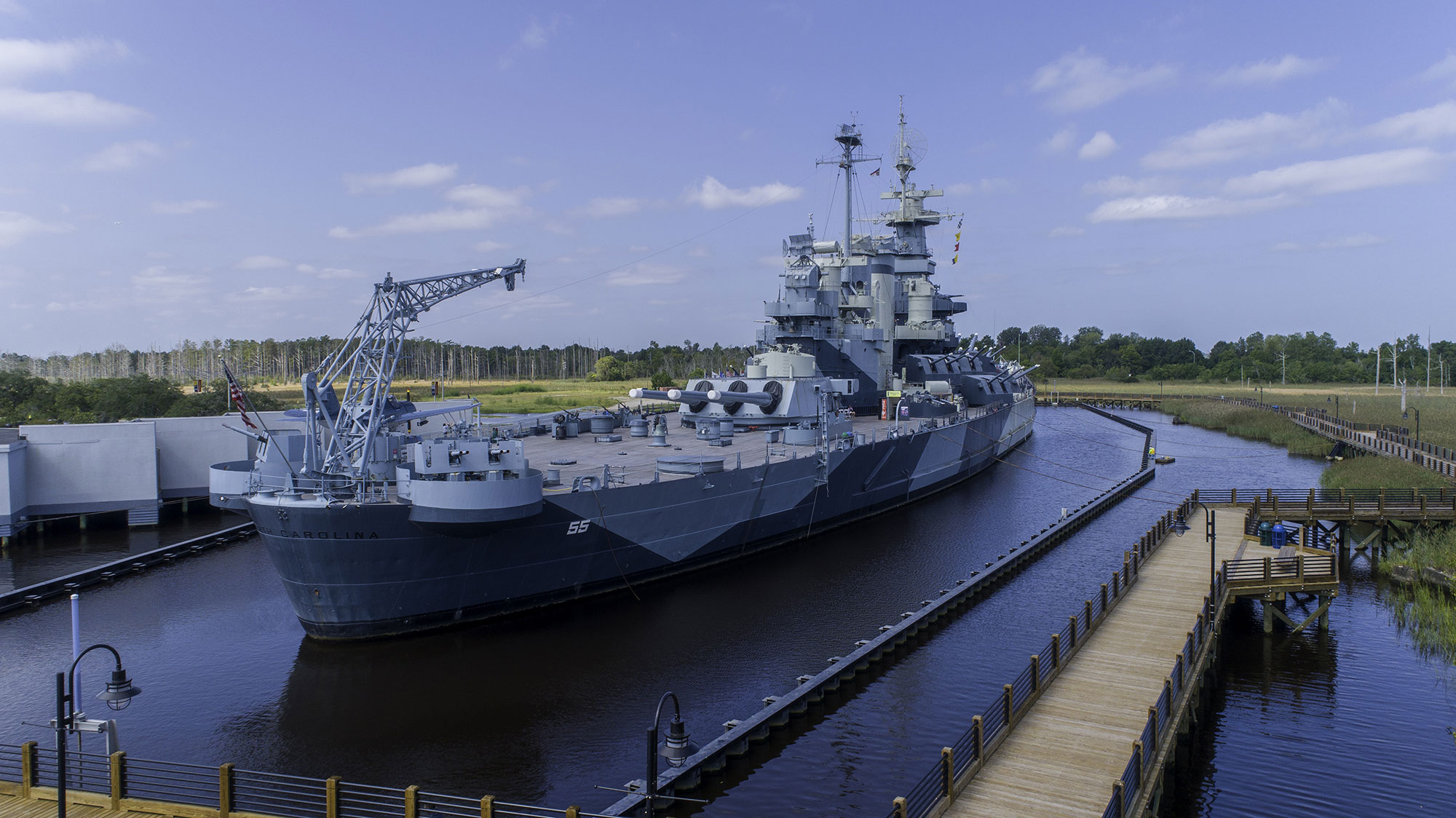 USS North Carolina Battleship Wallpaper